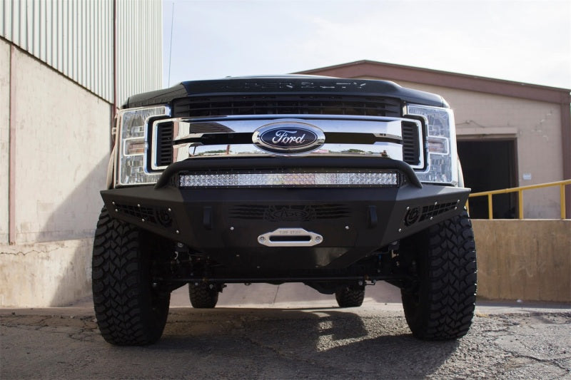 Addictive Desert Designs 17-18 Ford F-250 HoneyBadger Front Bumper w/ Winch Mount AJ-USA, Inc