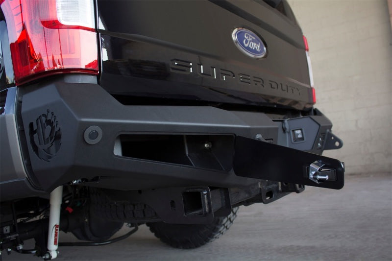 Addictive Desert Designs 17-18 Ford F-250 HoneyBadger Rear Bumper w/ Backup Sensor Cutouts AJ-USA, Inc