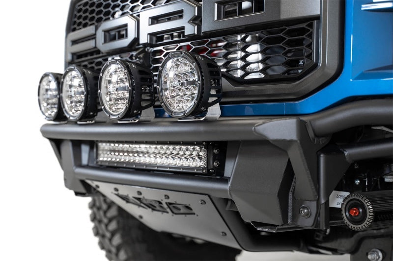 Addictive Desert Designs 17-20 Ford Raptor Pro Bolt-On Front Bumper - Hammer Black AJ-USA, Inc