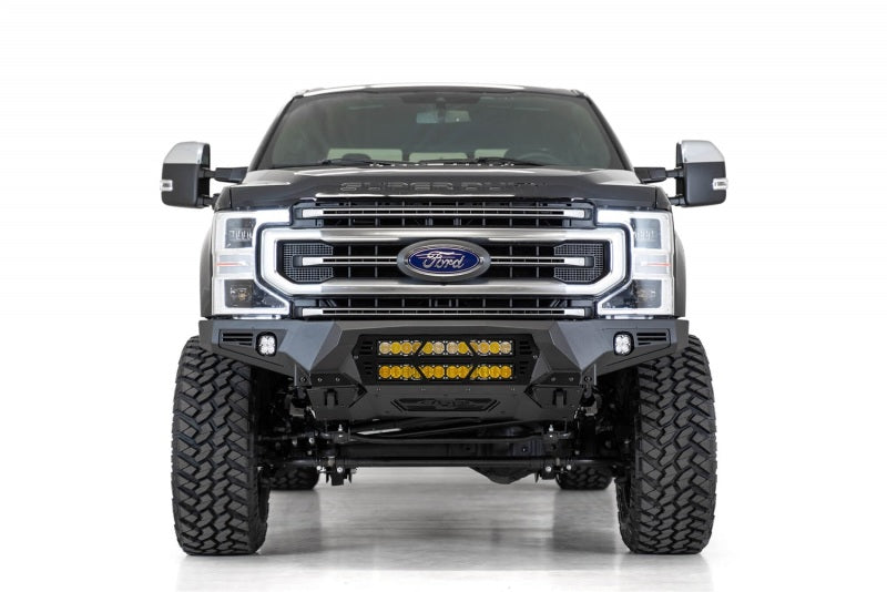 Addictive Desert Designs 17-20 Ford Super Duty Bomber Front Bumper w/ Mounts For 20in Light Bars AJ-USA, Inc