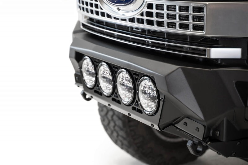 Addictive Desert Designs 17-20 Ford Super Duty Bomber Front Bumper w/ Mounts For 4 Rigid 360 6in AJ-USA, Inc