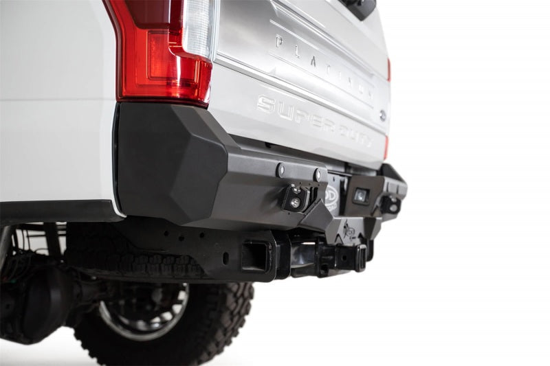 Addictive Desert Designs 17-20 Ford Super Duty Bomber HD Rear Bumper w/ Mounts For Cube Lights AJ-USA, Inc