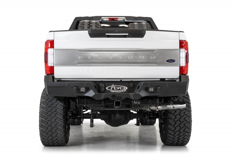 Addictive Desert Designs 17-20 Ford Super Duty Bomber HD Rear Bumper w/ Mounts For Cube Lights AJ-USA, Inc