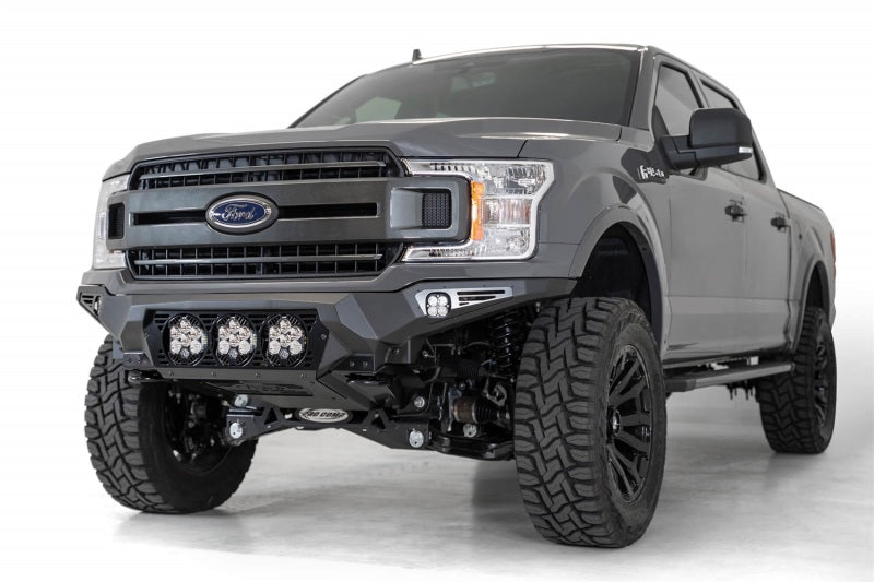 Addictive Desert Designs 18-20 Ford F-150 Bomber Front Bumper w/ 3 Baja Designs LP6 Mounts AJ-USA, Inc