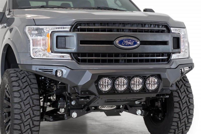 Addictive Desert Designs 18-20 Ford F-150 Bomber Front Bumper w/ 4 Rigid 360 6IN Mounts AJ-USA, Inc