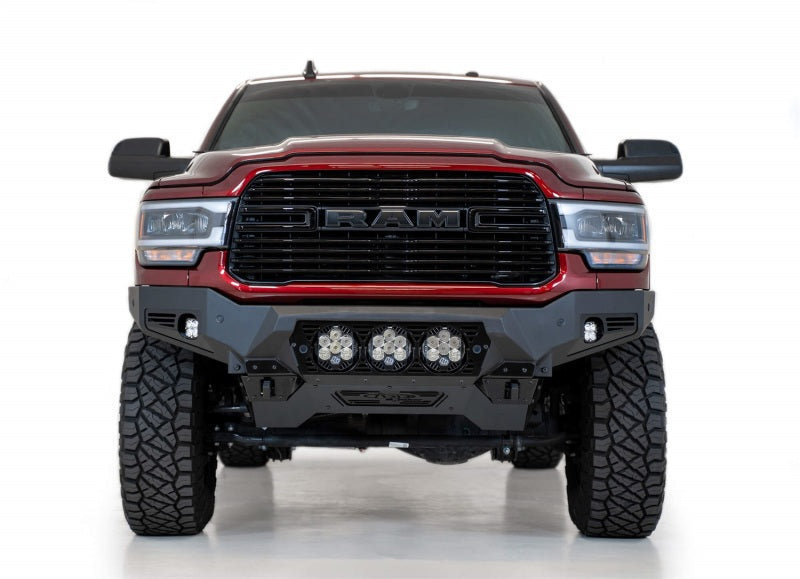 Addictive Desert Designs 19-21 Ram 2500/3500 Bomber HD Front Bumper (Baja Designs LP6 Mounts) AJ-USA, Inc