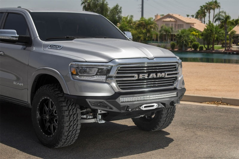 Addictive Desert Designs 19 Ram 1500 Stealth Fighter Front Bumper w/ Winch Mount & Sensor Cut Outs AJ-USA, Inc