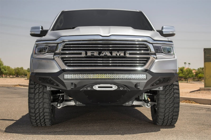 Addictive Desert Designs 19 Ram 1500 Stealth Fighter Front Bumper w/ Winch Mount & Sensor Cut Outs AJ-USA, Inc