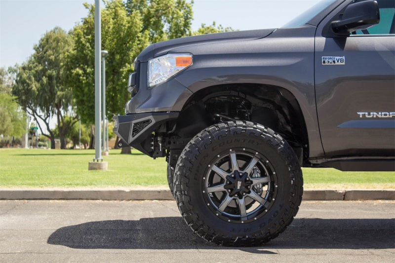 Addictive Desert Designs 2014+ Toyota Tundra Stealth Fighter Front Bumper w/Winch Mount & Sensors AJ-USA, Inc