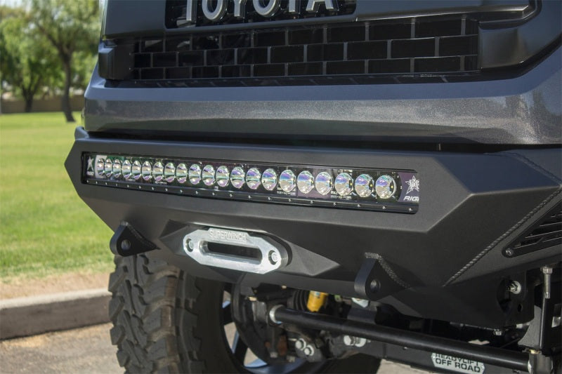 Addictive Desert Designs 2014+ Toyota Tundra Stealth Fighter Front Bumper w/Winch Mount & Sensors AJ-USA, Inc