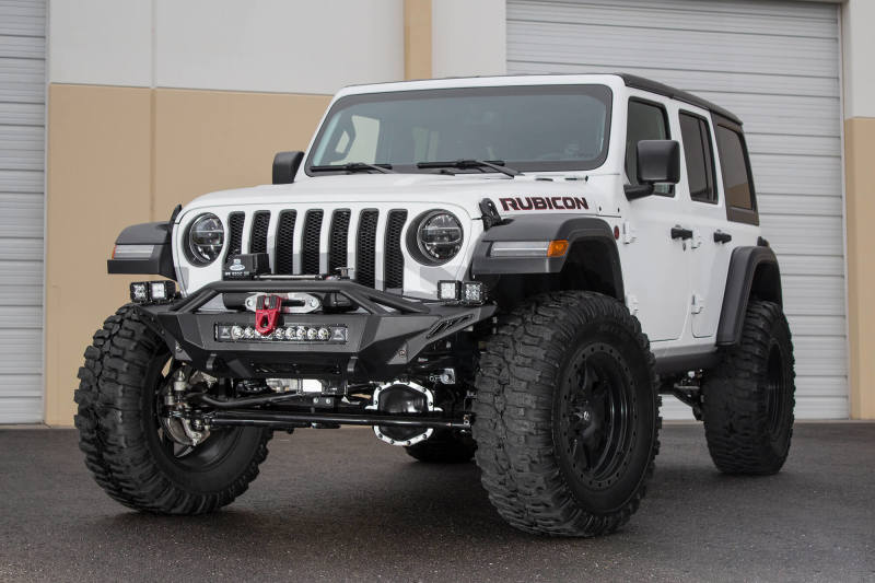 Addictive Desert Designs 2018 Jeep Wrangler JL Stealth Fighter Front Bumper w/ Winch Mounts AJ-USA, Inc