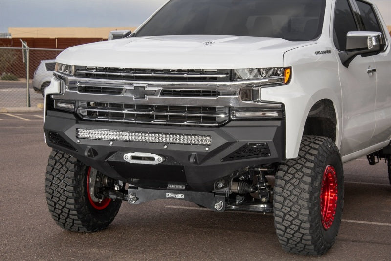 Addictive Desert Designs 2019 Chevrolet Silverado 1500 SF Front Bumper w/ Winch Mount&Sensor Cutout AJ-USA, Inc