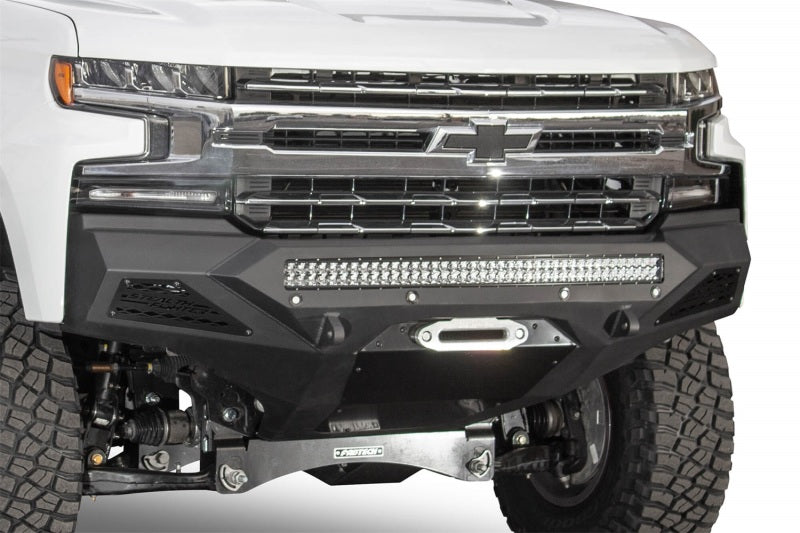 Addictive Desert Designs 2019 Chevrolet Silverado 1500 SF Front Bumper w/ Winch Mount&Sensor Cutout AJ-USA, Inc