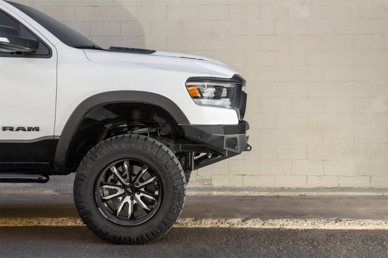 Addictive Desert Designs 2019 Ram Rebel 1500 Stealth Fighter Fr Bumper w/Winch&Parking Sensor Mounts AJ-USA, Inc