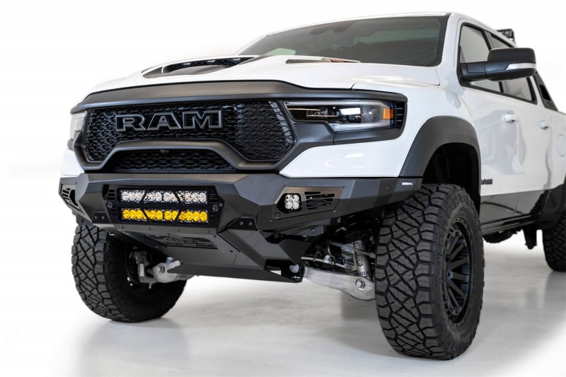 Addictive Desert Designs 2021 Dodge RAM 1500 TRX Bomber Front Bumper (20in Lights) AJ-USA, Inc