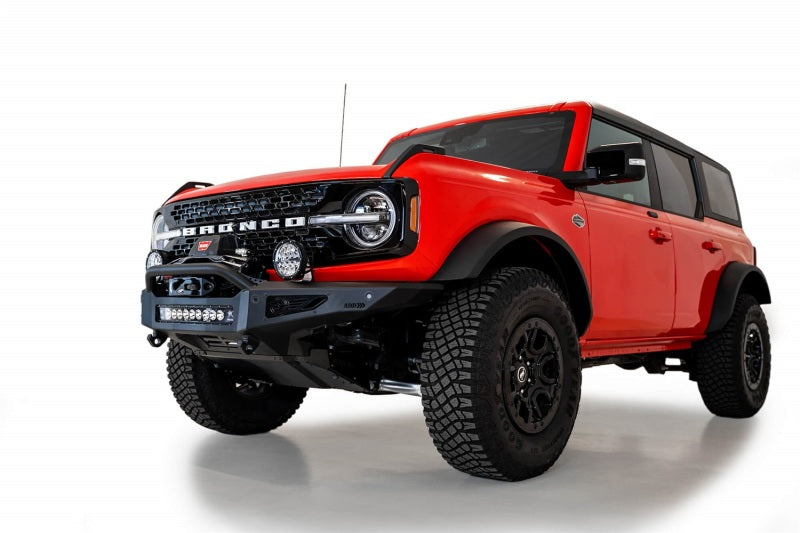 Addictive Desert Designs 2021+ Ford Bronco Rock Fighter Front Bumper - Hammer Black AJ-USA, Inc