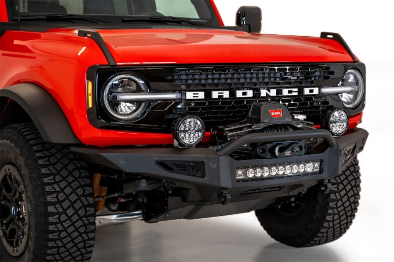 Addictive Desert Designs 2021+ Ford Bronco Rock Fighter Front Bumper - Hammer Black AJ-USA, Inc