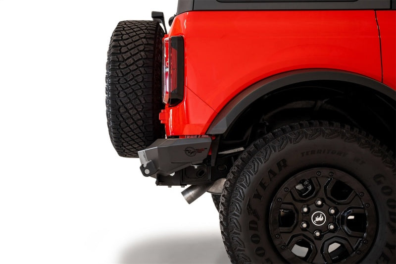 Addictive Desert Designs 2021+ Ford Bronco Rock Fighter Rear Bumper - Hammer Black AJ-USA, Inc