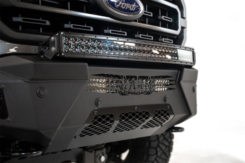 Addictive Desert Designs 2021 Ford F-150 HoneyBadger Front Bumper w/ Top Hoop AJ-USA, Inc