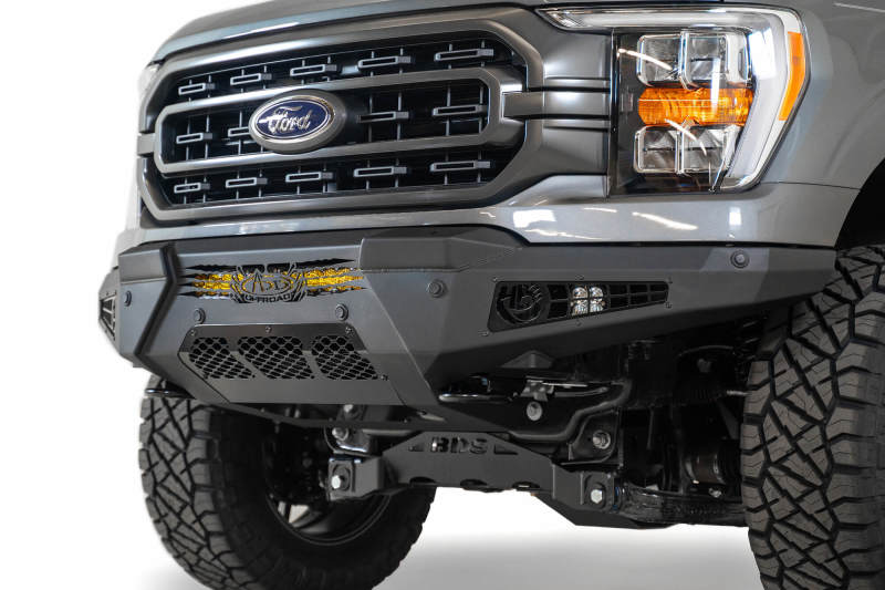 Addictive Desert Designs 2021 Ford F-150 HoneyBadger Front Bumper w/ Top Hoop AJ-USA, Inc