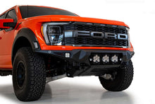 Load image into Gallery viewer, Addictive Desert Designs 2021+ Ford Raptor Bomber Front Bumper w/ 3 Baja Designs LP6 Light Mounts AJ-USA, Inc