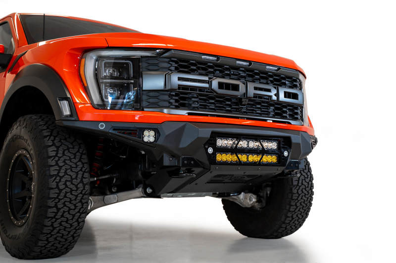 Addictive Desert Designs 2021+ Ford Raptor Bomber Front Bumper w/ Dual 20IN LED Mounts AJ-USA, Inc