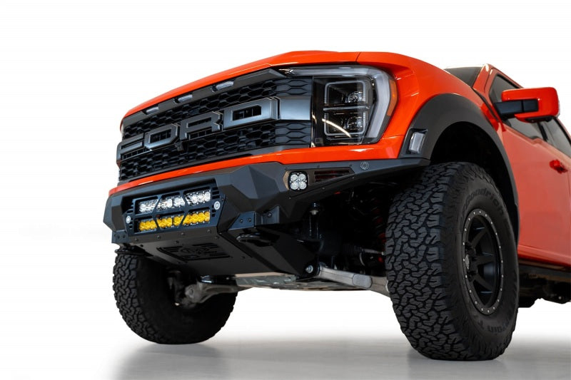 Addictive Desert Designs 2021+ Ford Raptor Bomber Front Bumper w/ Dual 20IN LED Mounts AJ-USA, Inc