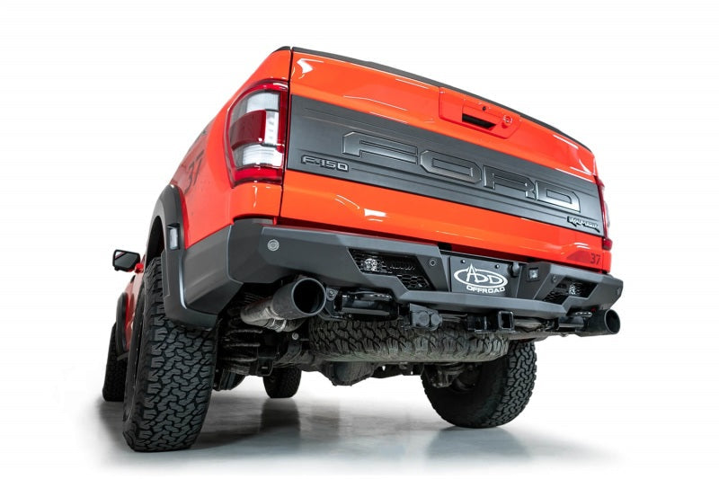 Addictive Desert Designs 2022+ Ford Raptor Stealth Fighter R Bumper w/ 2 Cube Lights - Hammer Black AJ-USA, Inc