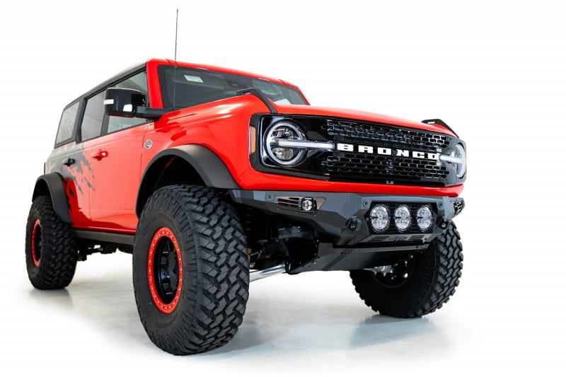 Addictive Desert Designs 21-22 Ford Bronco Bomber Front Bumper (w/ 3 Rigid 360 Mounts) AJ-USA, Inc