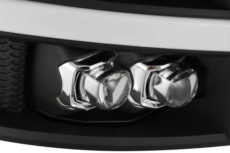 AlphaRex 07-13 Chevy 1500HD NOVA LED Proj Headlights Plank Style Gloss Blk w/Activ Light/Seq Signal AJ-USA, Inc