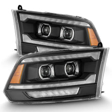 Load image into Gallery viewer, AlphaRex 09-18 Dodge Ram 2500 LUXX LED Proj Headlights Plank Style Blk w/Activ Light/Seq Signal/DRL AJ-USA, Inc