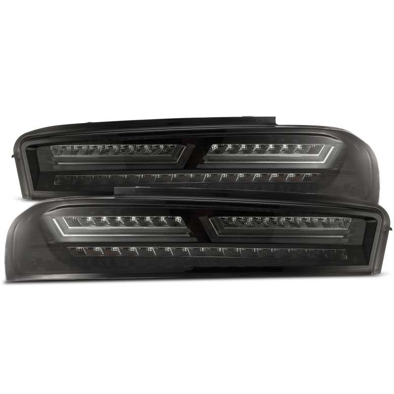 AlphaRex 16-18 Chevrolet Camaro PRO-Series LED Tail Lights Jet Black AJ-USA, Inc