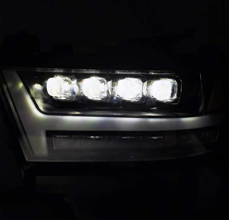 AlphaRex 19-20 Ram 1500HD NOVA LED Proj Headlight Plank Style Matte Blk w/Activ Light/Seq Signal/DRL AJ-USA, Inc