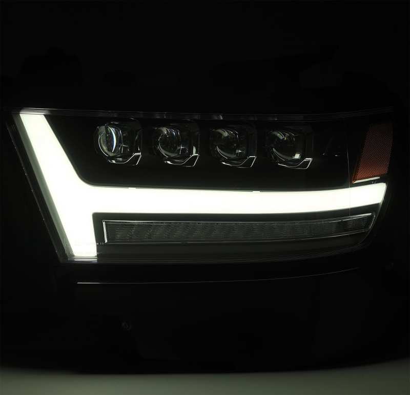 AlphaRex 19-20 Ram 1500HD NOVA LED Proj Headlight Plank Style Matte Blk w/Activ Light/Seq Signal/DRL AJ-USA, Inc