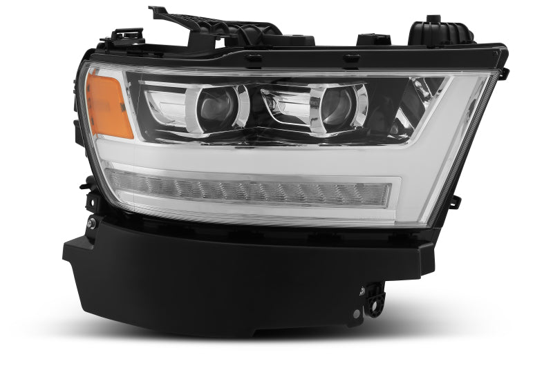 AlphaRex 19-20 Ram 1500HD PRO-Series Proj Headlight Plnk Styl Chrm w/Activ Light/Seq Signal/Plnk DRL AJ-USA, Inc