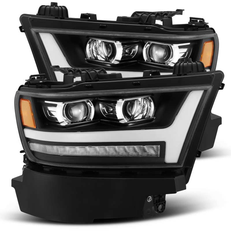 AlphaRex 19-20 Ram 1500HD PRO-Series Proj Headlight Plnk Style Blk w/Activ Light/Seq Signal/Plnk DRL AJ-USA, Inc