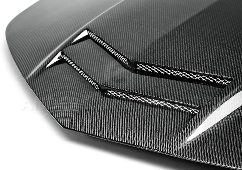 Anderson Composites 10-13 Chevy Camaro TT-Style Carbon Fiber Hood AJ-USA, Inc