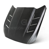 Anderson Composites 15-16 Ford Mustang (Excl. GT350/GT350R) Fiberglass Heat Extractor Hood