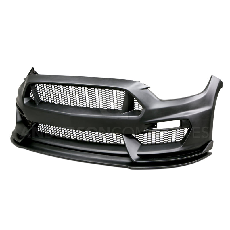 Anderson Composites 15-16 Ford Mustang GT350 Style Fiberglass Front Bumper w/ Front Lip AJ-USA, Inc