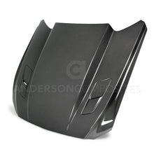 Load image into Gallery viewer, Anderson Composites 15-17 Ford Mustang (Excl. GT350/GT350R) Double Sided Carbon Fiber Cowl Hood AJ-USA, Inc