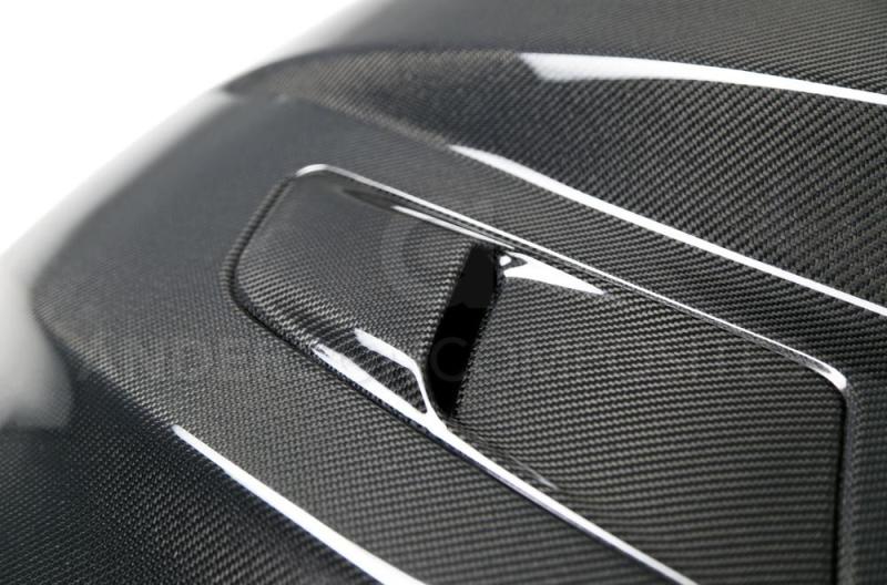 Anderson Composites 15-17 Ford Mustang (Excl. GT350/GT350R) Double Sided Carbon Fiber Cowl Hood AJ-USA, Inc