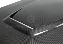 Load image into Gallery viewer, Anderson Composites 15-17 Ford Mustang (Excl. GT350/GT350R) Double Sided Hood AJ-USA, Inc