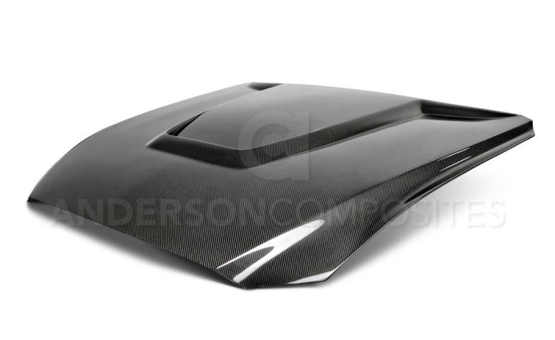 Anderson Composites 15-17 Ford Mustang (Excl. GT350/GT350R) Double Sided Hood AJ-USA, Inc