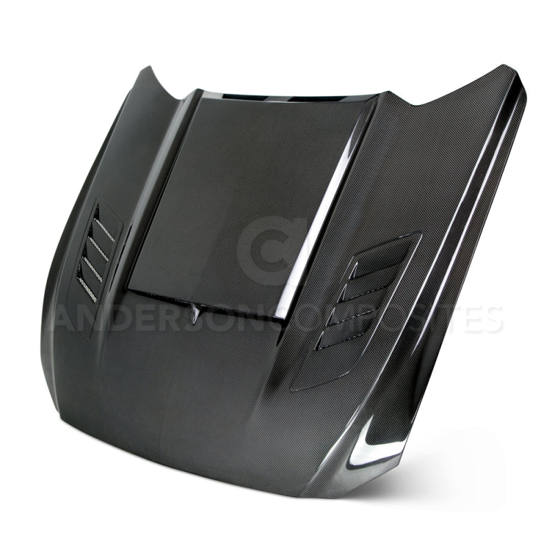 Anderson Composites 15-17 Ford Mustang (Excl. GT350/GT350R) Ram Air Double Sided Hood AJ-USA, Inc