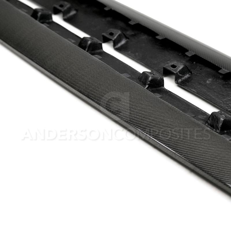 Anderson Composites 2015-2017 Ford Mustang GT350 Style Rocker Panel Splitter AJ-USA, Inc