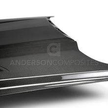 Load image into Gallery viewer, Anderson Composites 2018-2019 Ford Mustang Ram Air Double Sided Carbon Fiber Hood AJ-USA, Inc