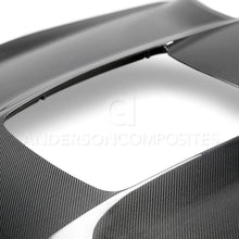 Load image into Gallery viewer, Anderson Composites 2020 Mustang Shelby GT500 Double Sided Carbon Fiber Hood AJ-USA, Inc