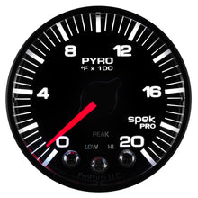 Load image into Gallery viewer, Autometer Spek-Pro 52.4mm 0-2000F Digital Stepper Motor Pyrometer Gauge AJ-USA, Inc