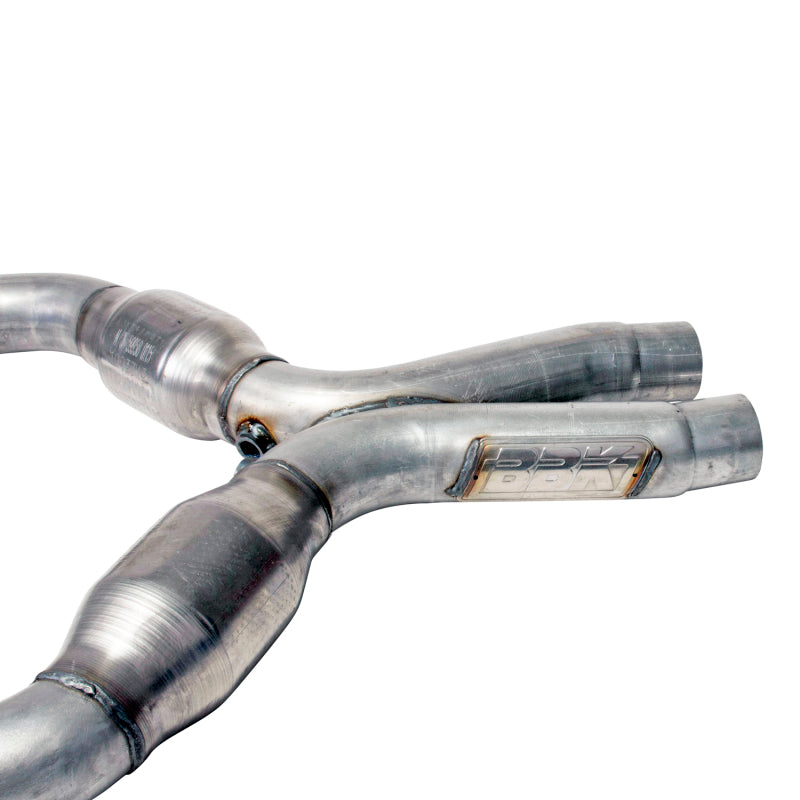 BBK 05-10 Mustang 4.6 Short Mid X Pipe With Catalytic Converters 2-3/4 For BBK Long Tube Headers AJ-USA, Inc