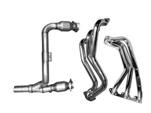 Load image into Gallery viewer, BBK 07-11 Jeep 3.8 V6 Long Tube Exhaust Headers And Y Pipe And Converters - 1-5/8 Chrome AJ-USA, Inc